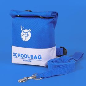 Pet Self Backpack Backpacks Rucksack SmallDog Bag Outdoor Pet Backpack Dog VestBackpack Portable Dog Backpack Dog SupplyBackpack For Dog Polyeste (Option: Blue-M)